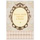 Fijne kinderrechten art print met gouden omlijsting en de quote “Every child carries a flame” op zachte vintage achtergrond